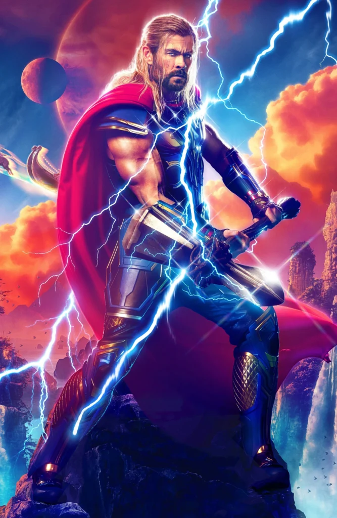 This image has an empty alt attribute; its file name is Thor_in_LoveAndThunder_Poster-1-667x1024.webp